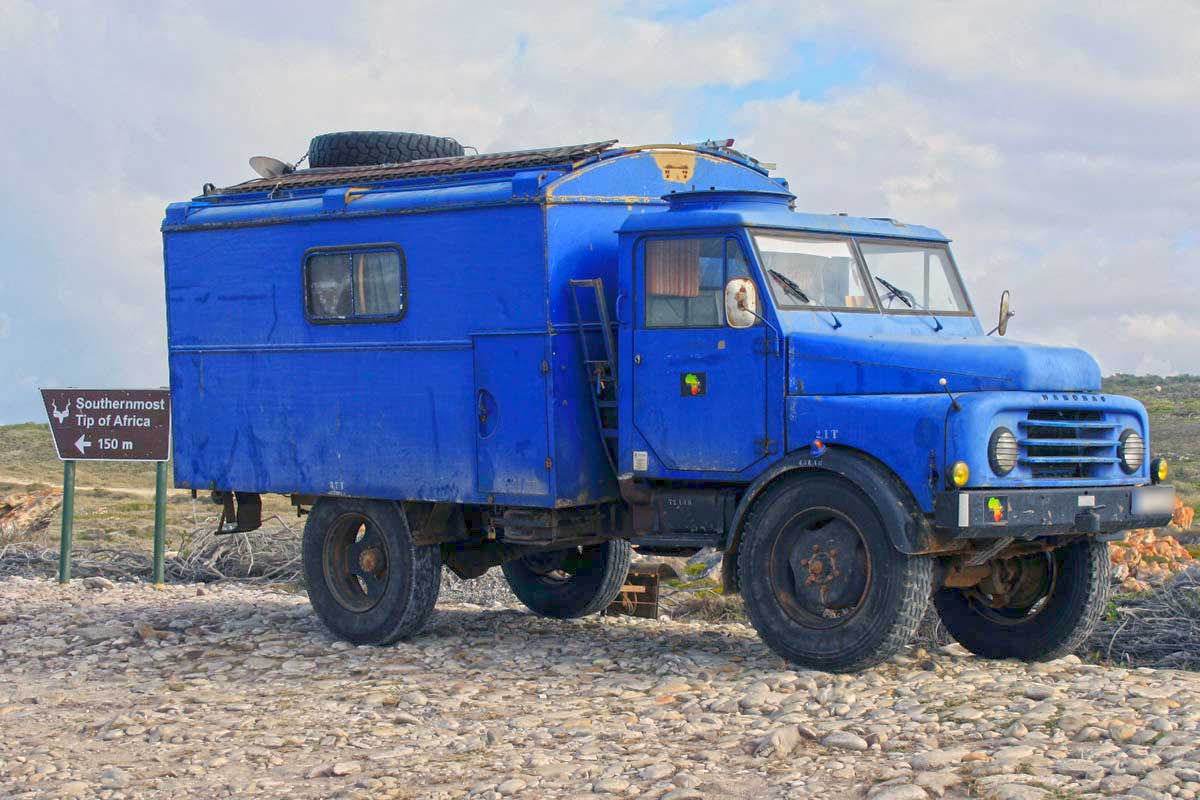 am südlichsten Punkt Afrikas, Cape Agulhas