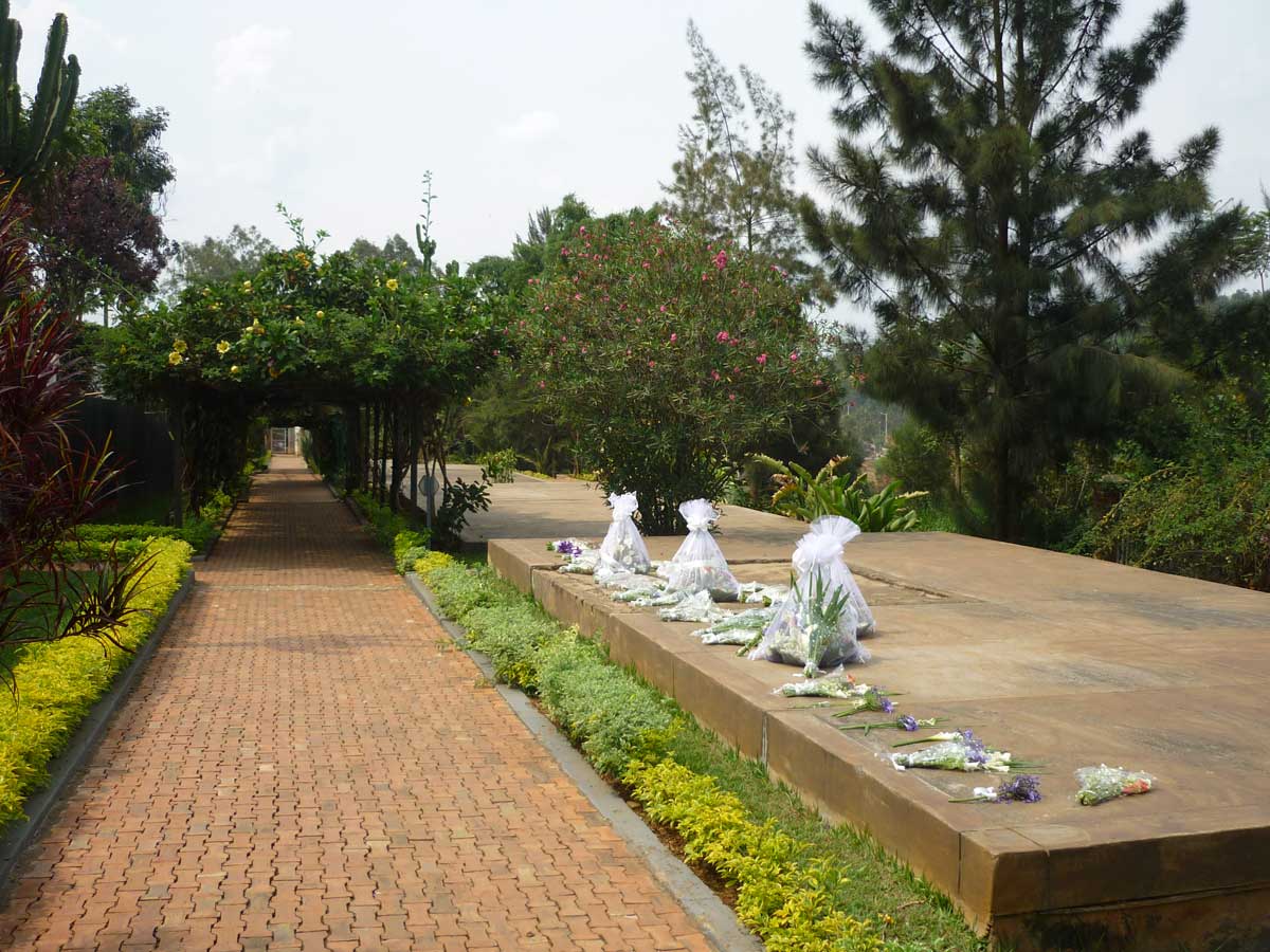 Genozid Memorial in Kigali, Ruanda