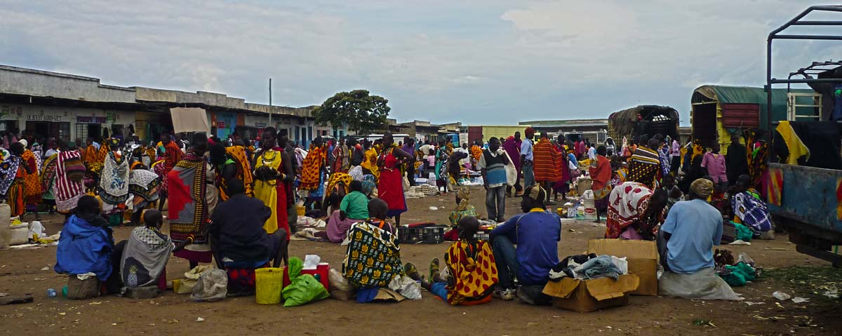 Wochenmarkt in Kenia