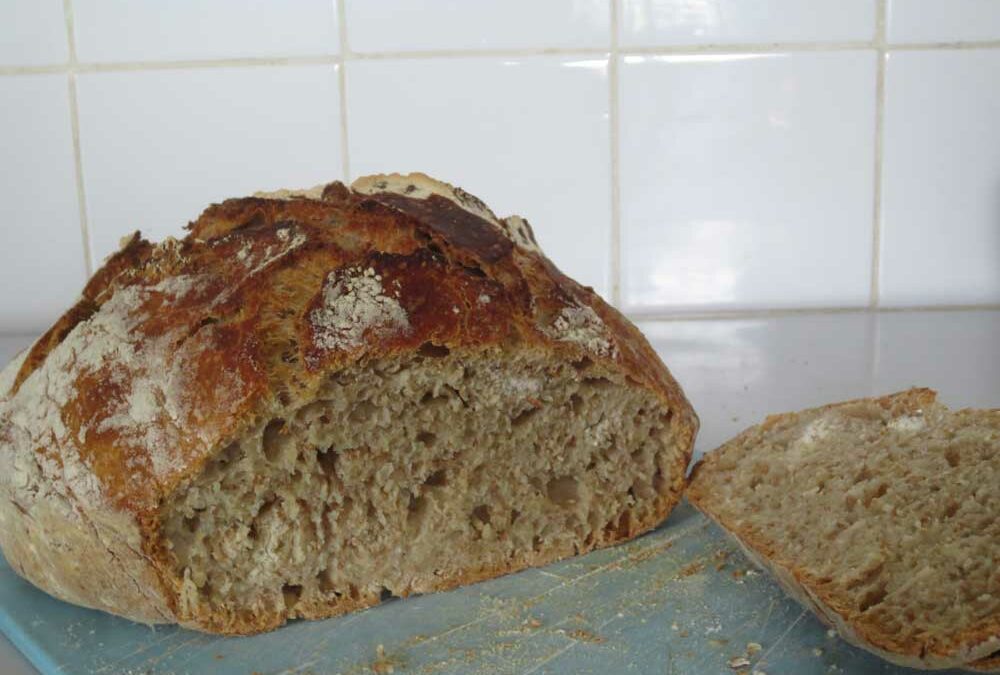 Brot backen ohne Teig kneten – unser neues, gesundes Lieblingsbrot