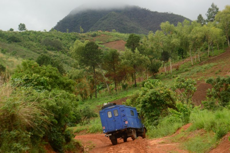 Mit dem Hanomag in Malawi